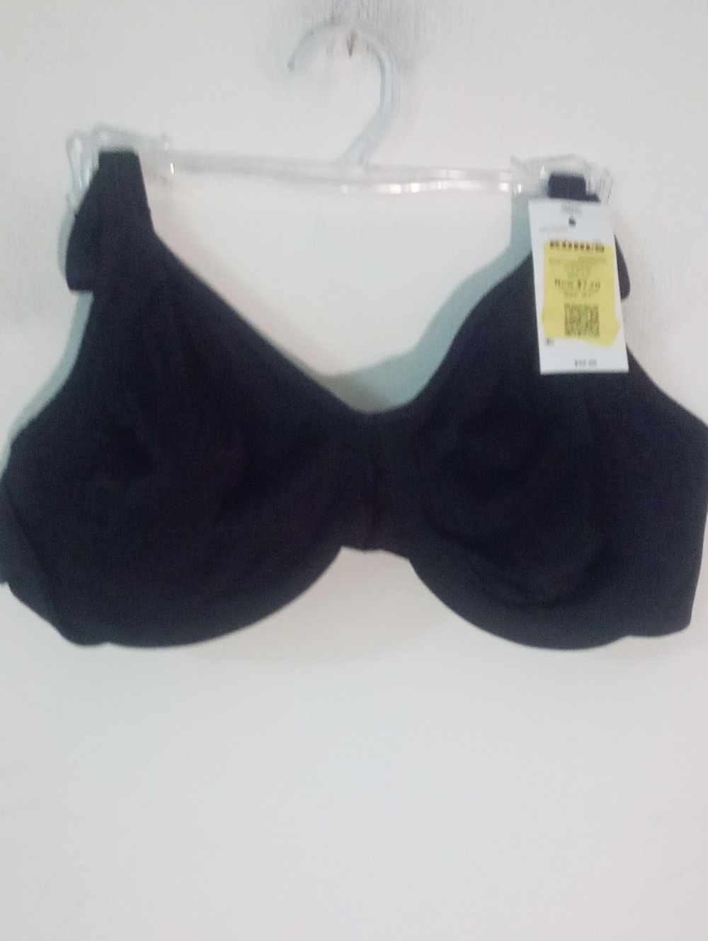 * Olga By Warner's Black Full Coverage Underwire Bra 36C